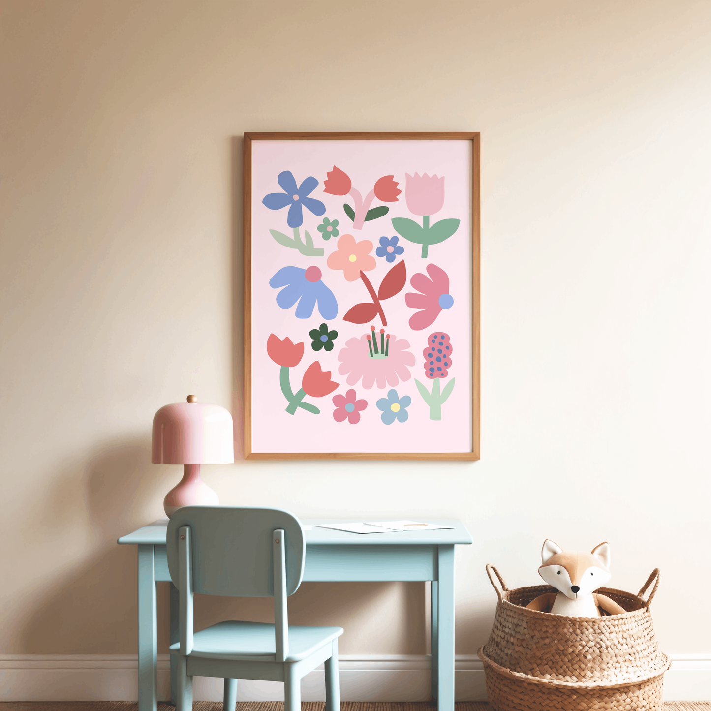 Flower Garden 4 Poster Print