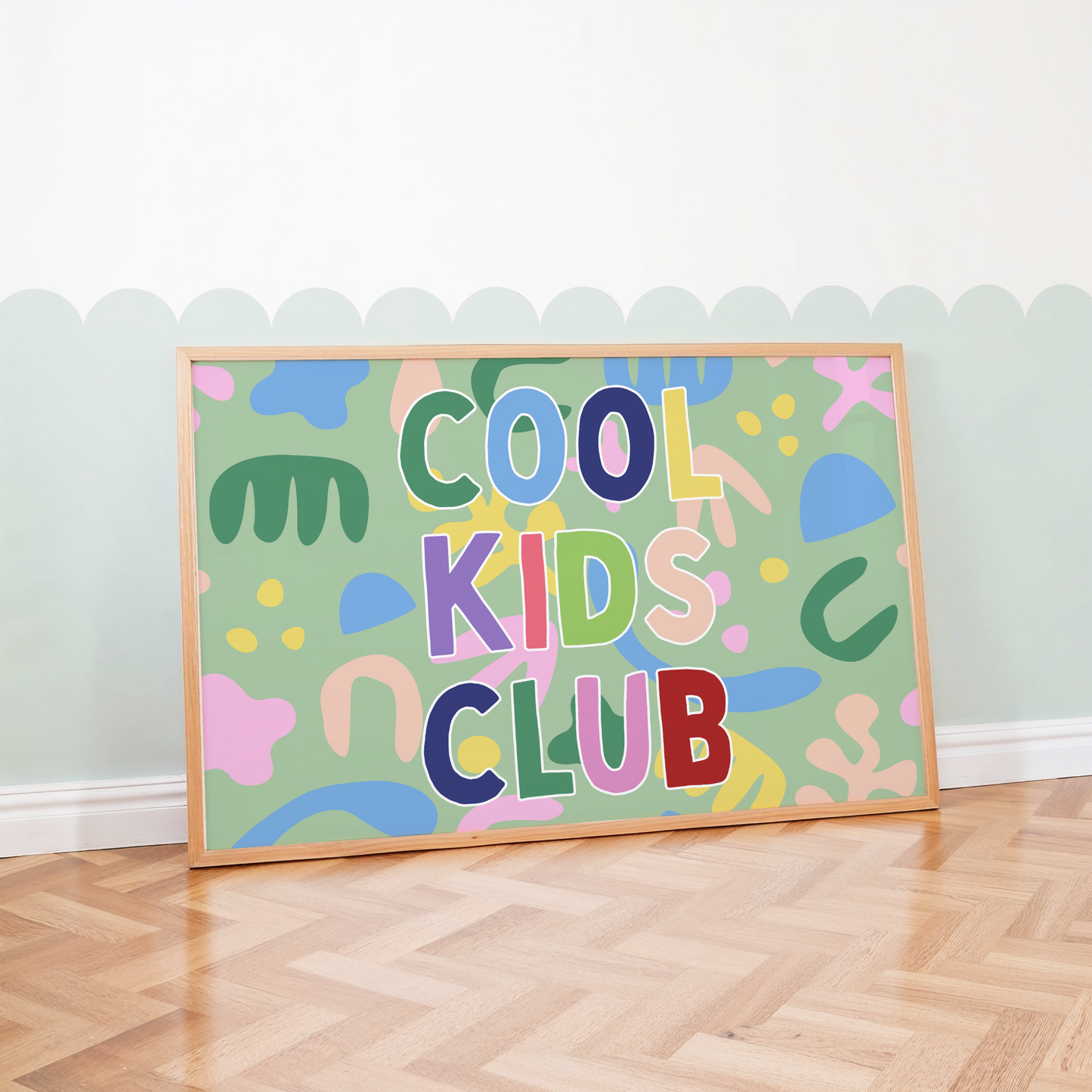 Cool Kids Club (Horizontal) Poster Print