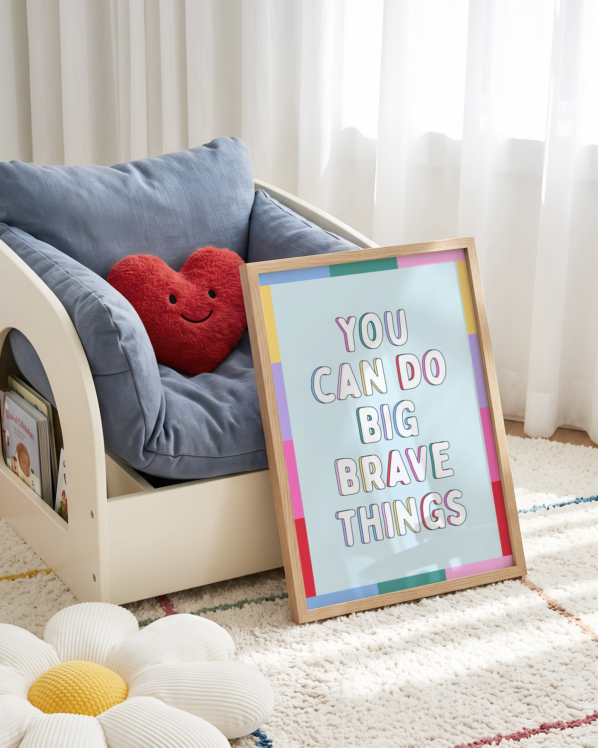 You Can Do Big Brave Things Poster Print