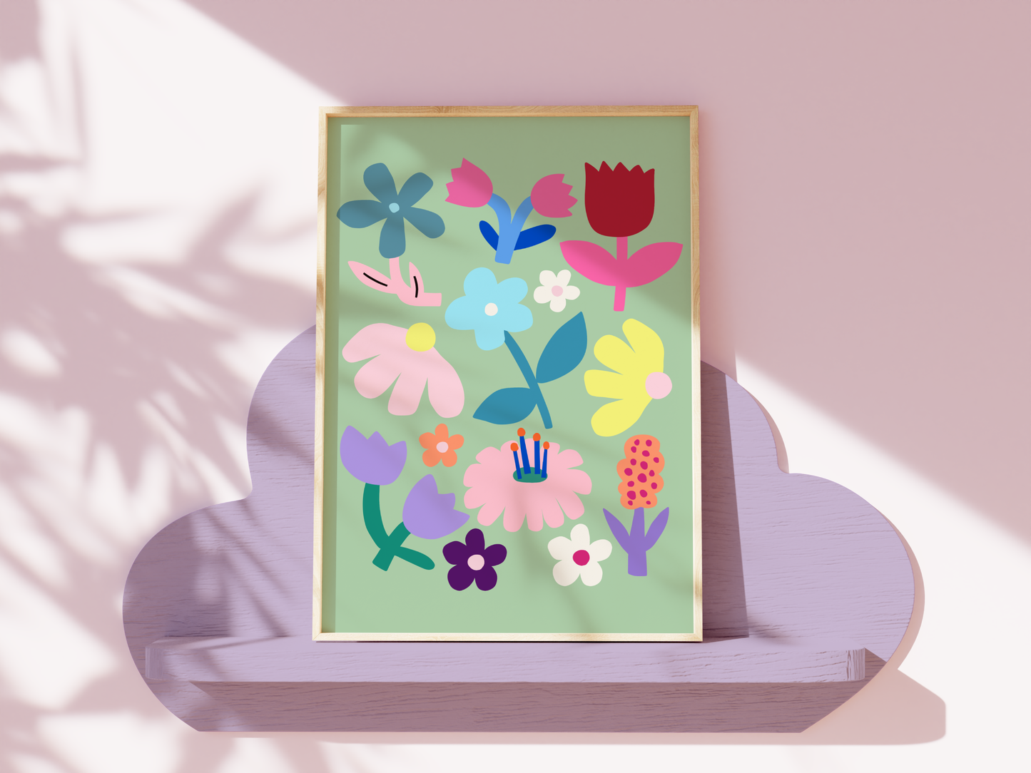 Flower Garden 2 Poster Print