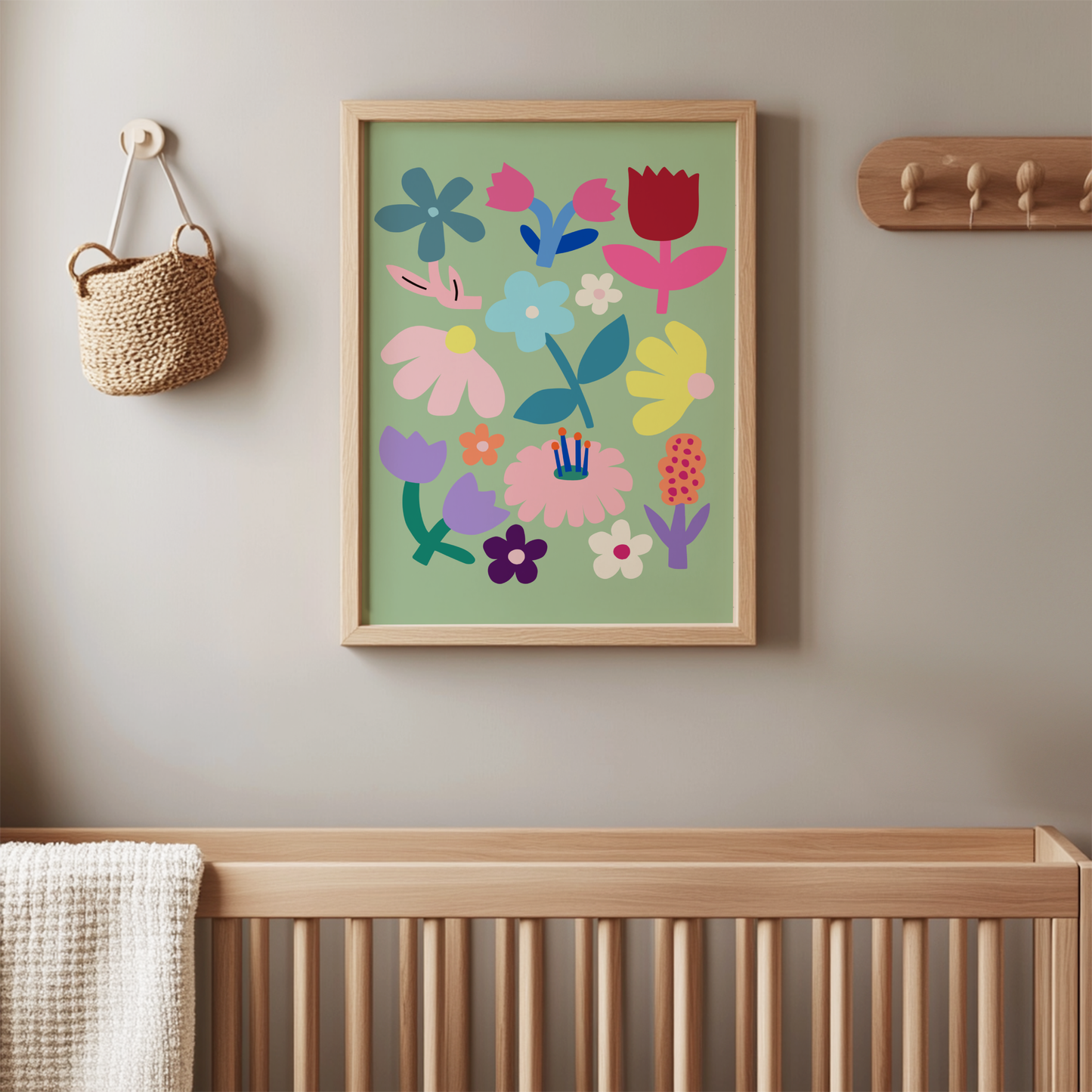 Flower Garden 2 Poster Print