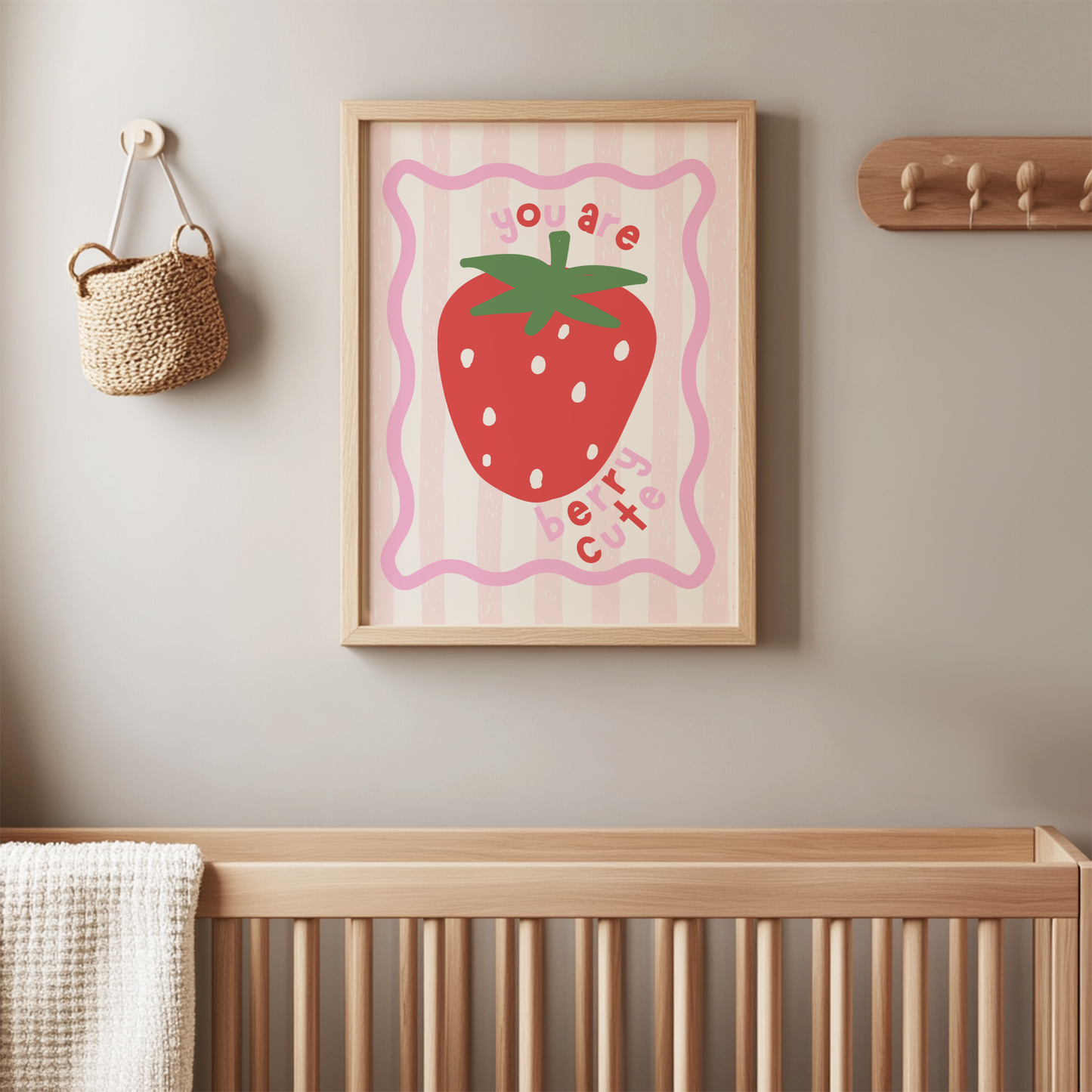 You Are Berry Cute Poster Print