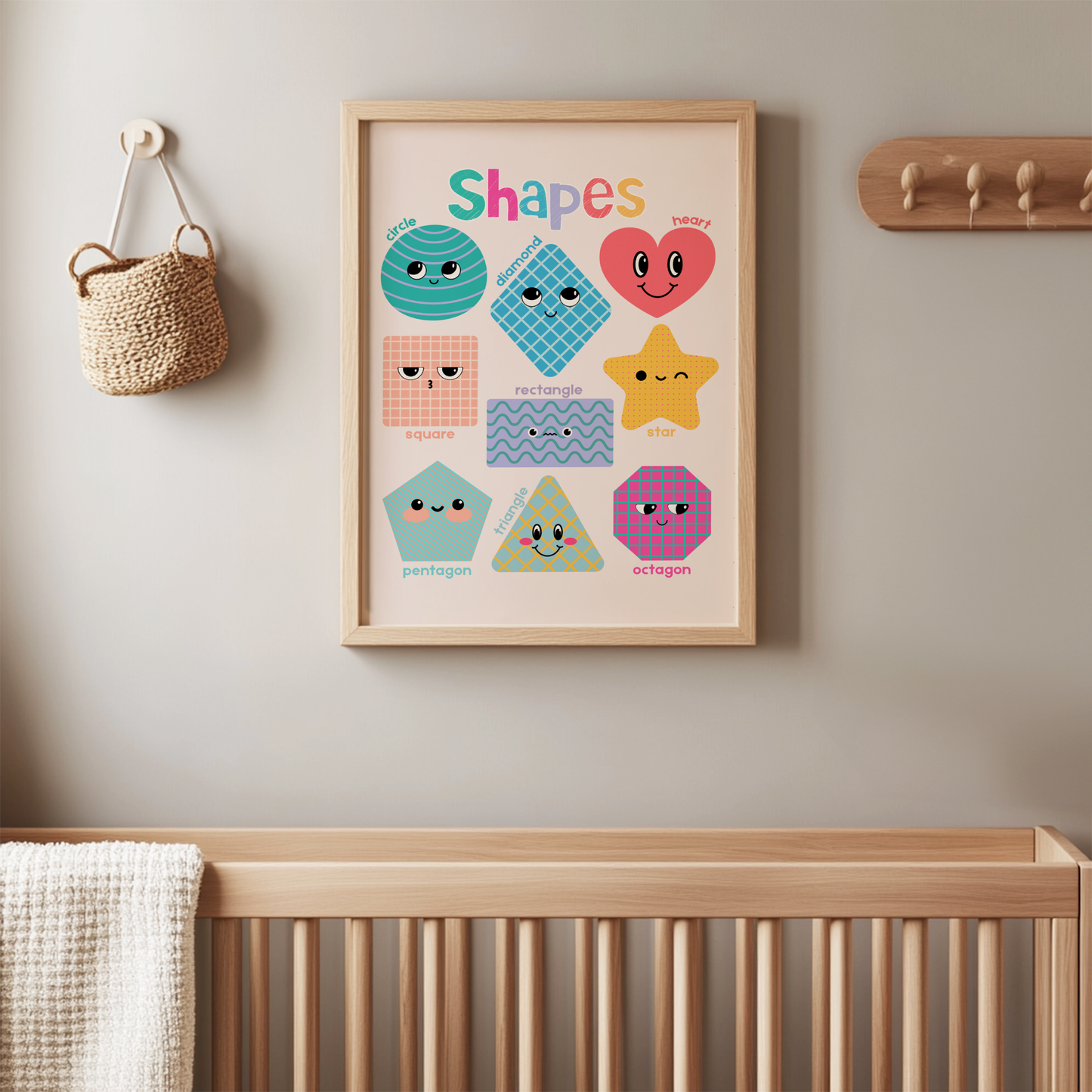 Shapes Poster Print