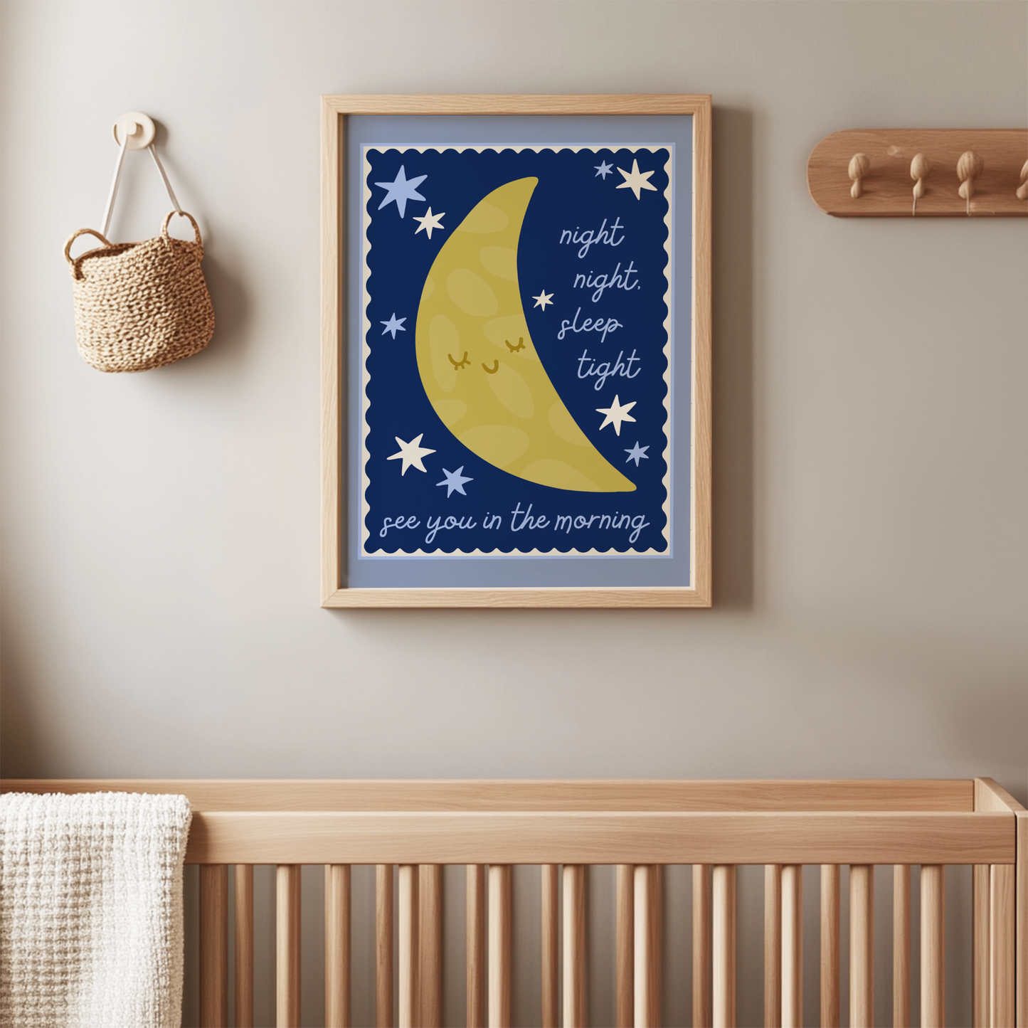 Night Night Sleep Tight Poster Print