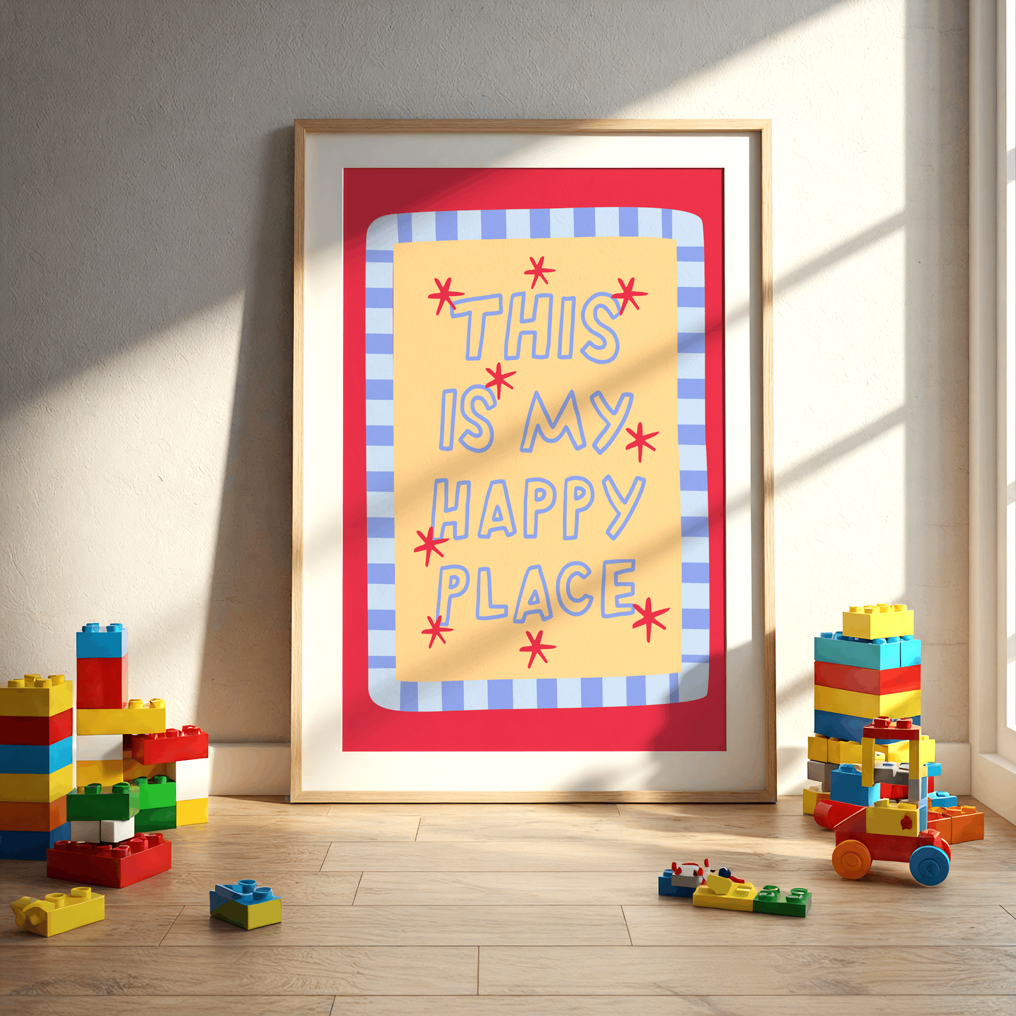 This Is My Happy Place Poster Print