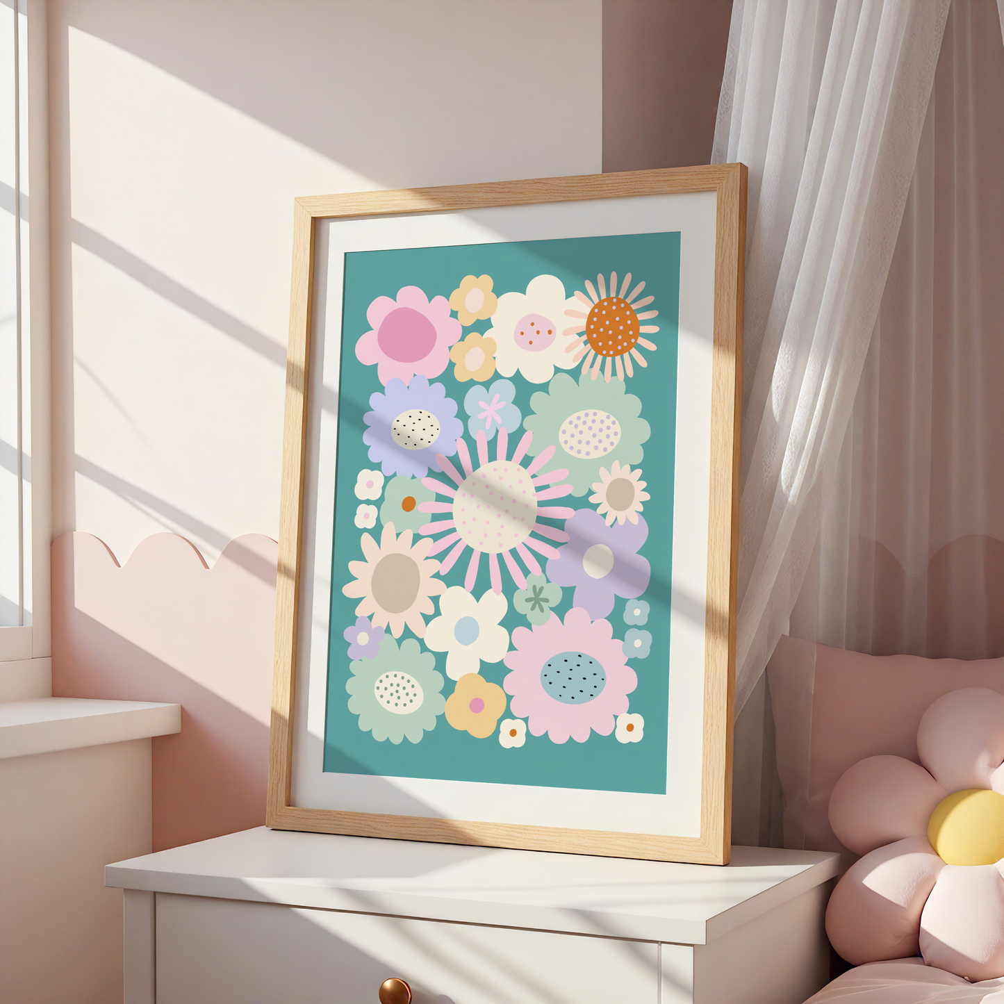Flower Garden 4 Poster Print