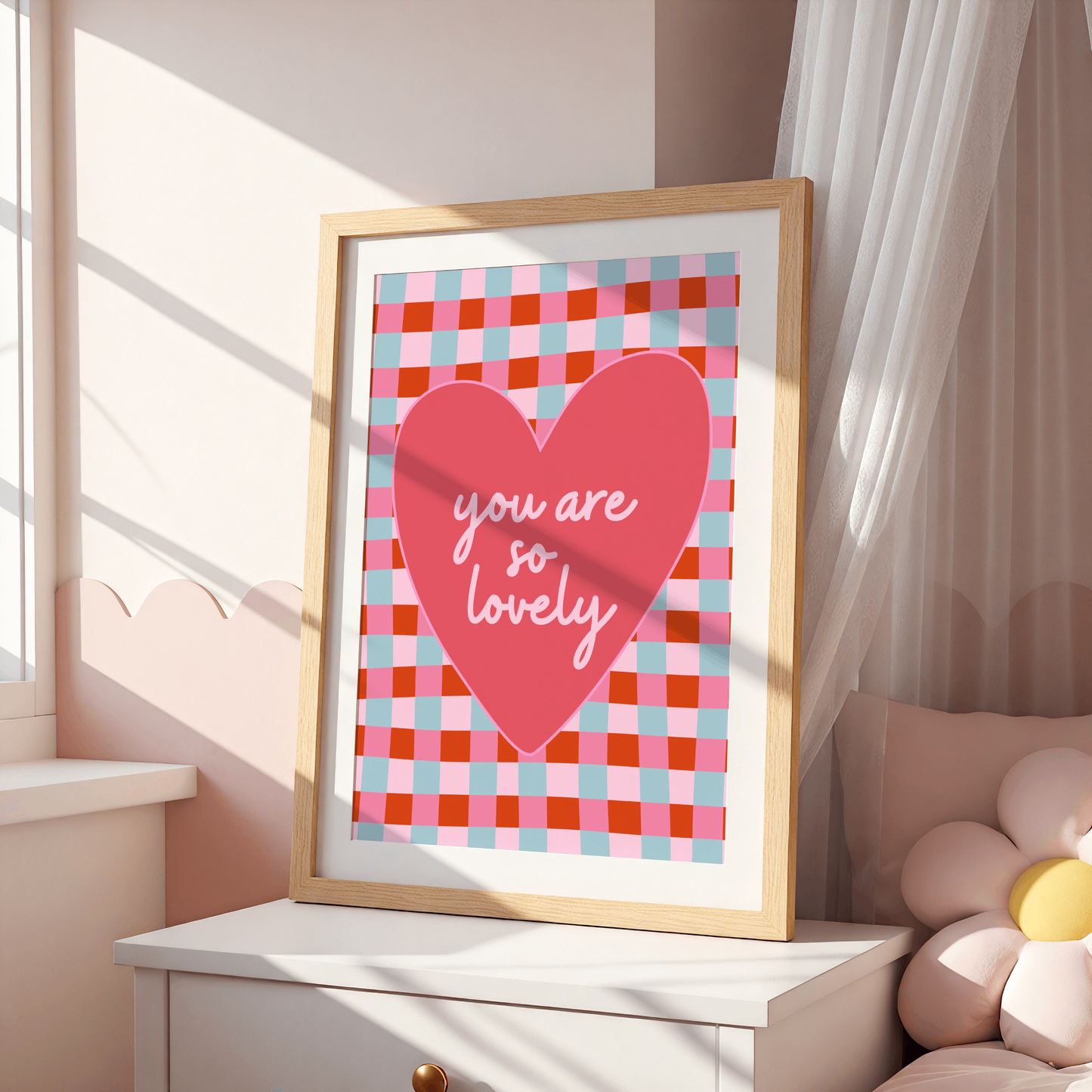 You Are So Lovely Poster Print