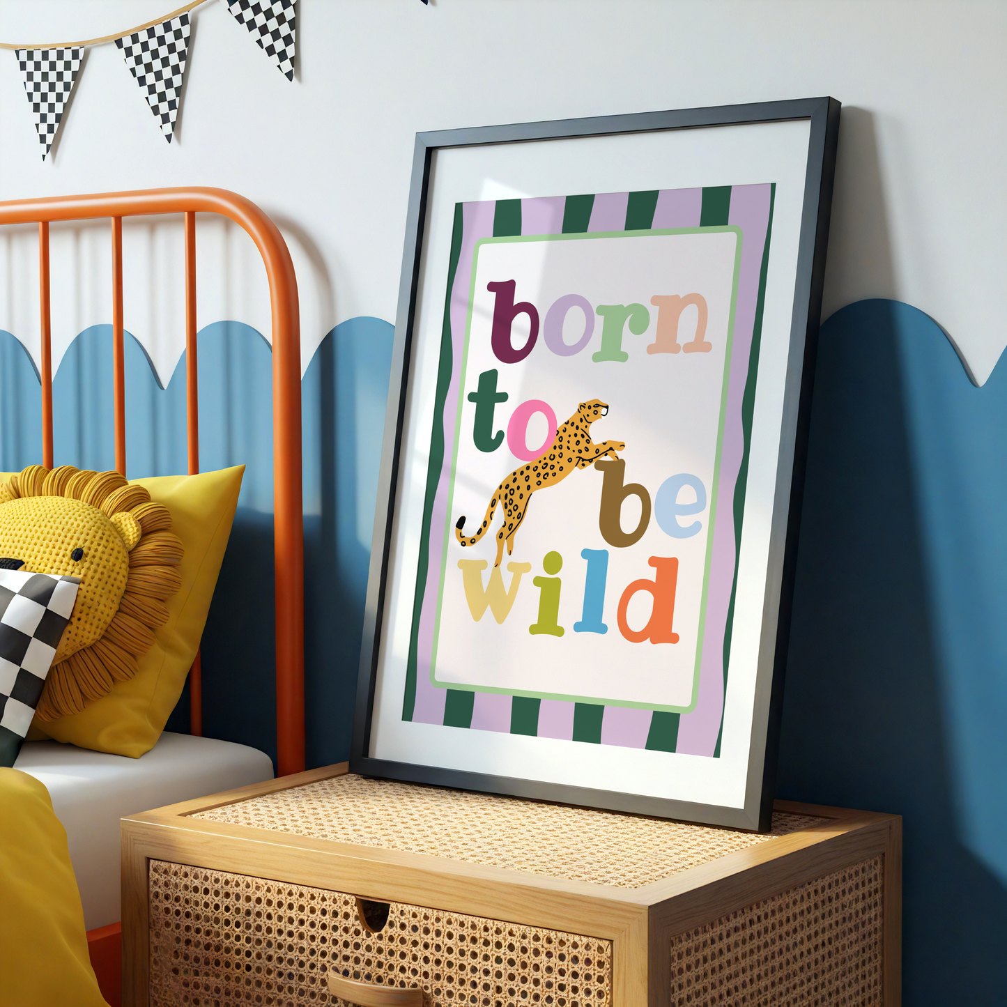 Born To Be Wild Poster Print