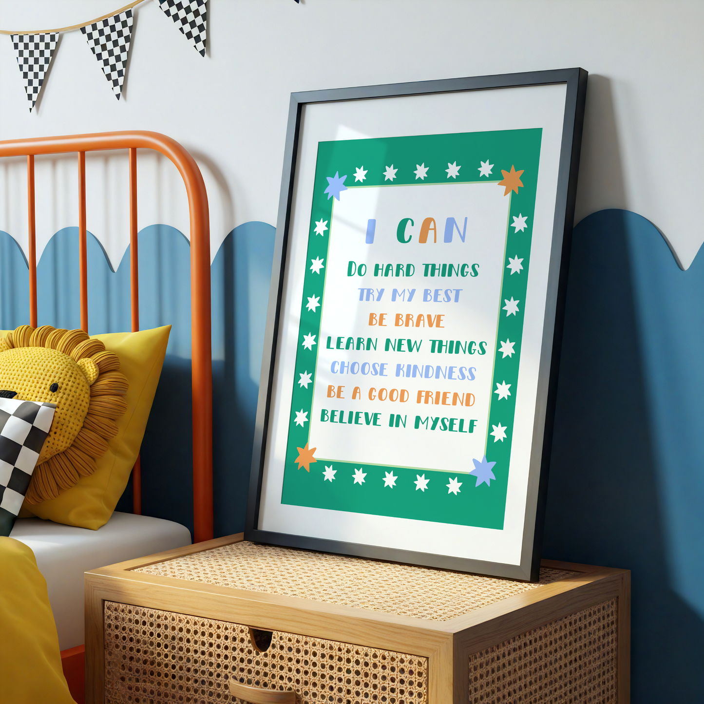 'I Can' Affirmations Poster Print