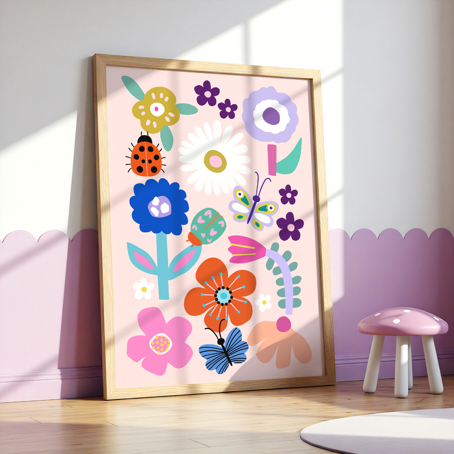 Flower Garden 3 Poster Print