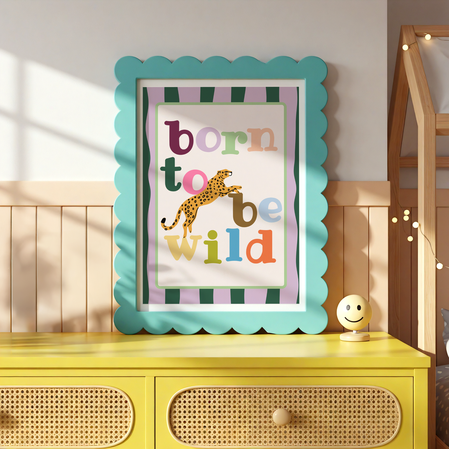 Born To Be Wild Poster Print