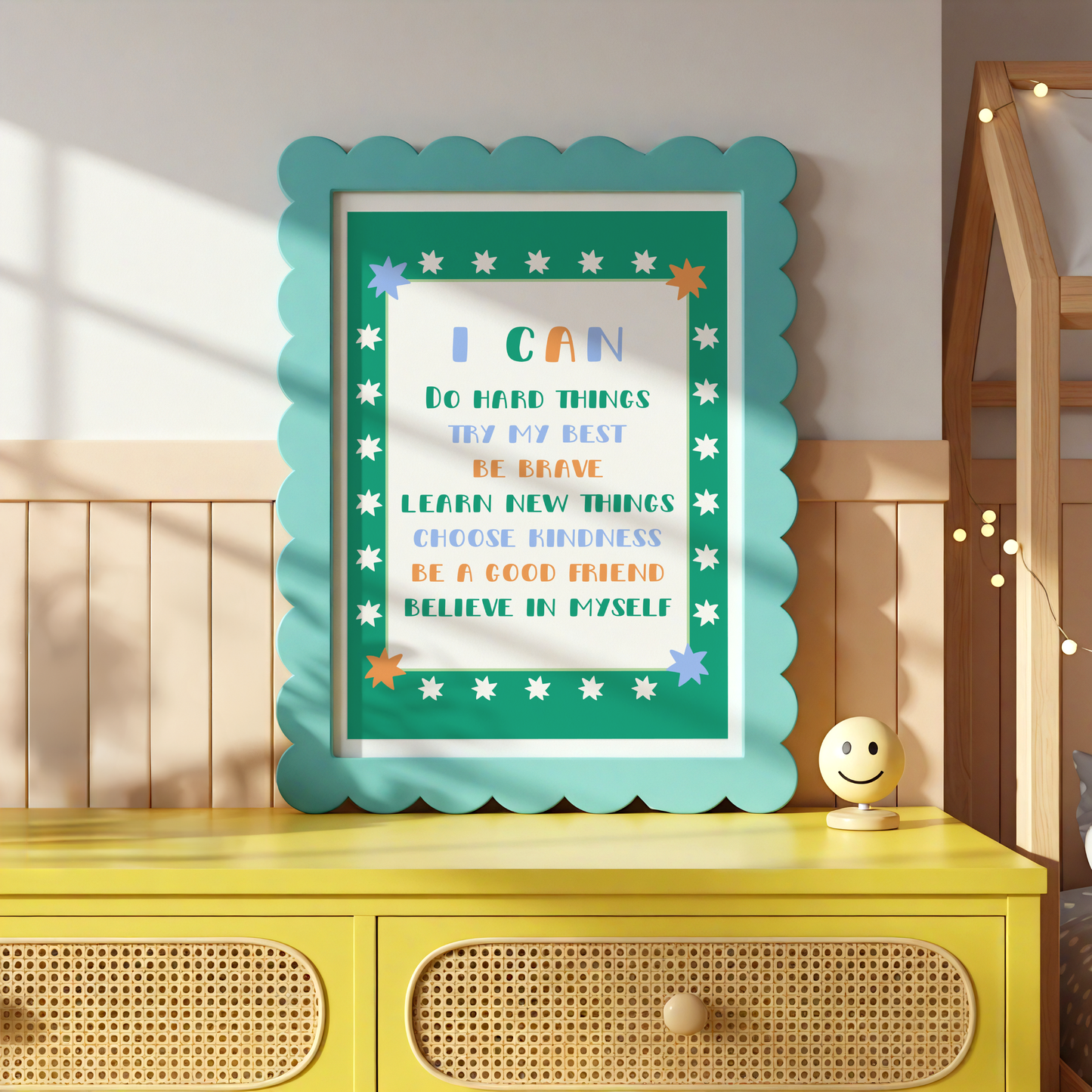 'I Can' Affirmations Poster Print