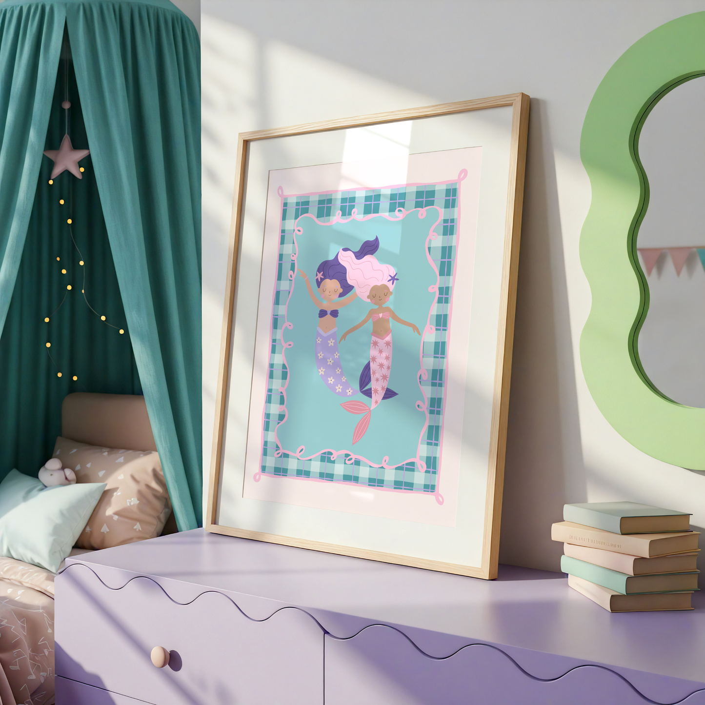 Mermaids Poster Print