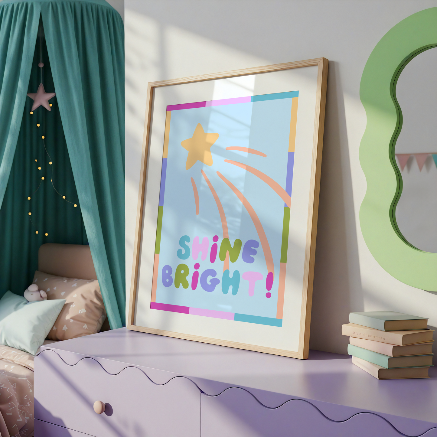 Shine Bright Poster Print