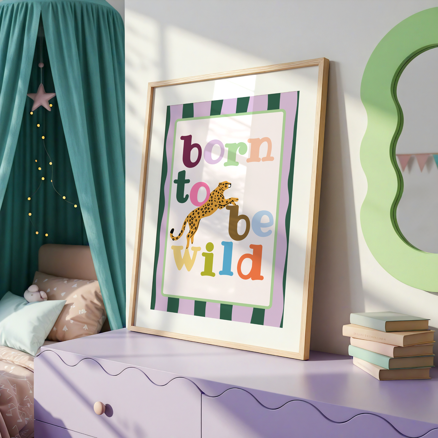 Born To Be Wild Poster Print