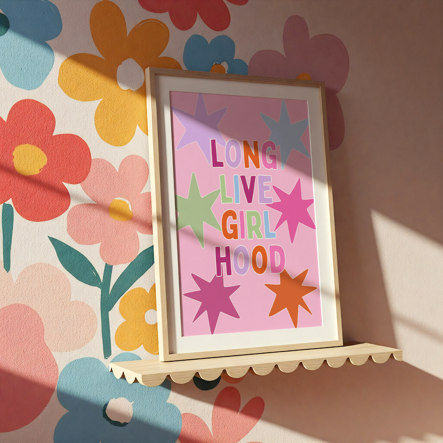 Long Live Girlhood Poster Print