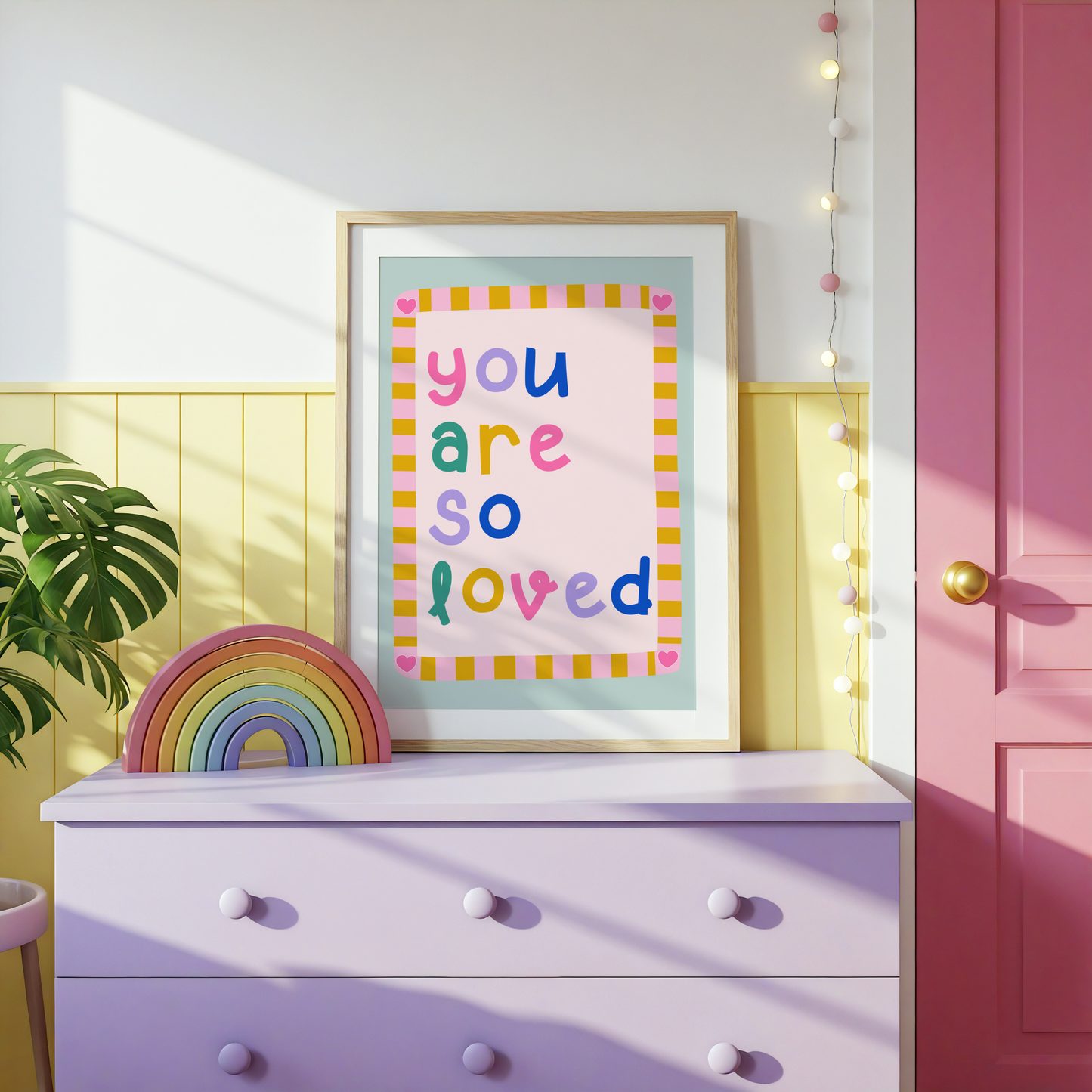 You Are So Loved Poster Print