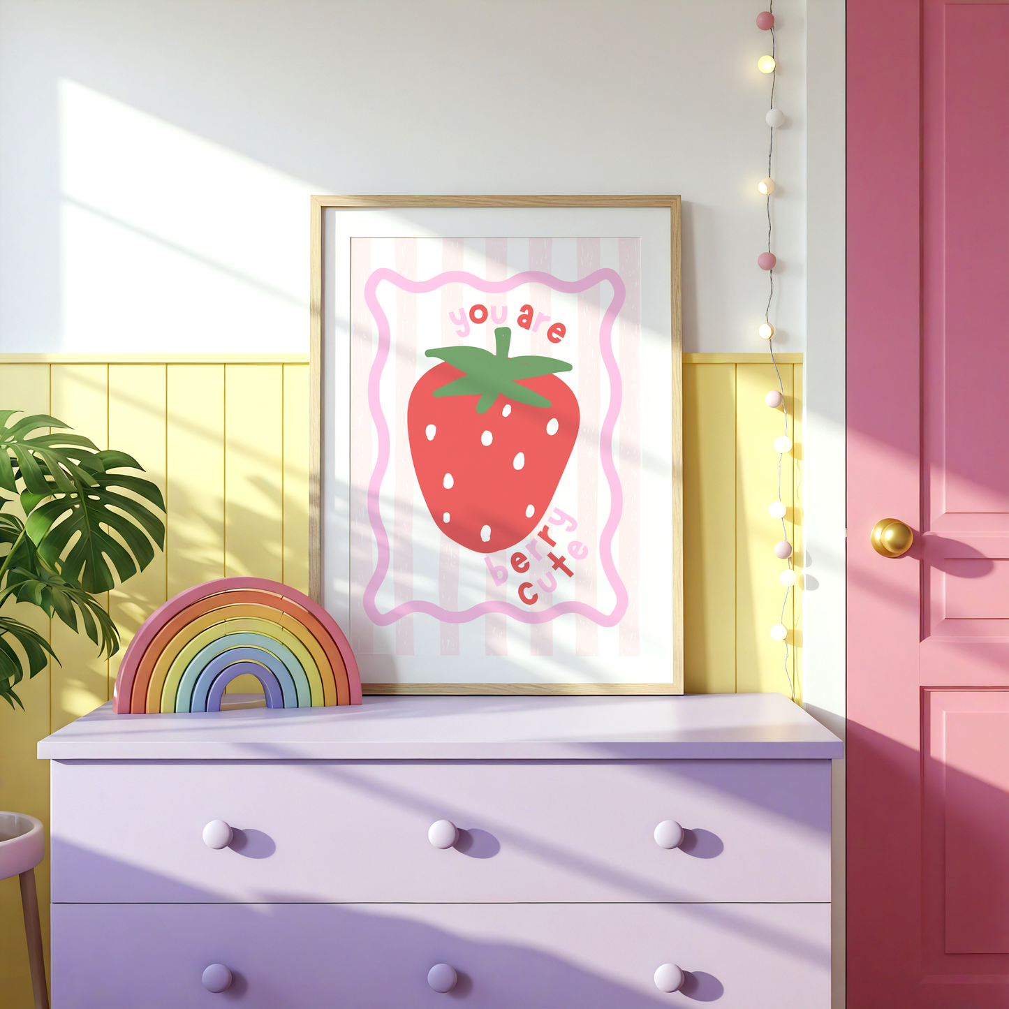 You Are Berry Cute Poster Print