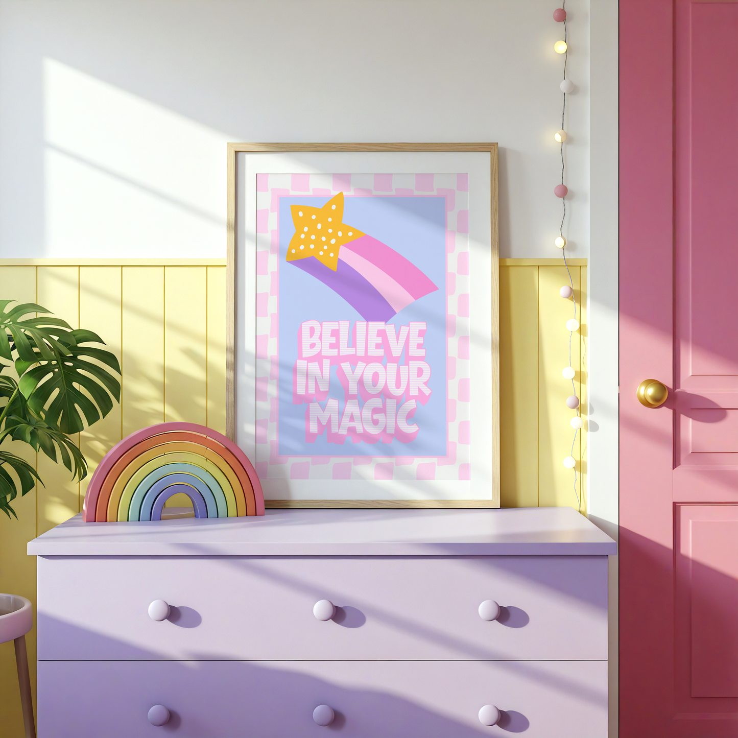 Believe In Your Magic Poster Print