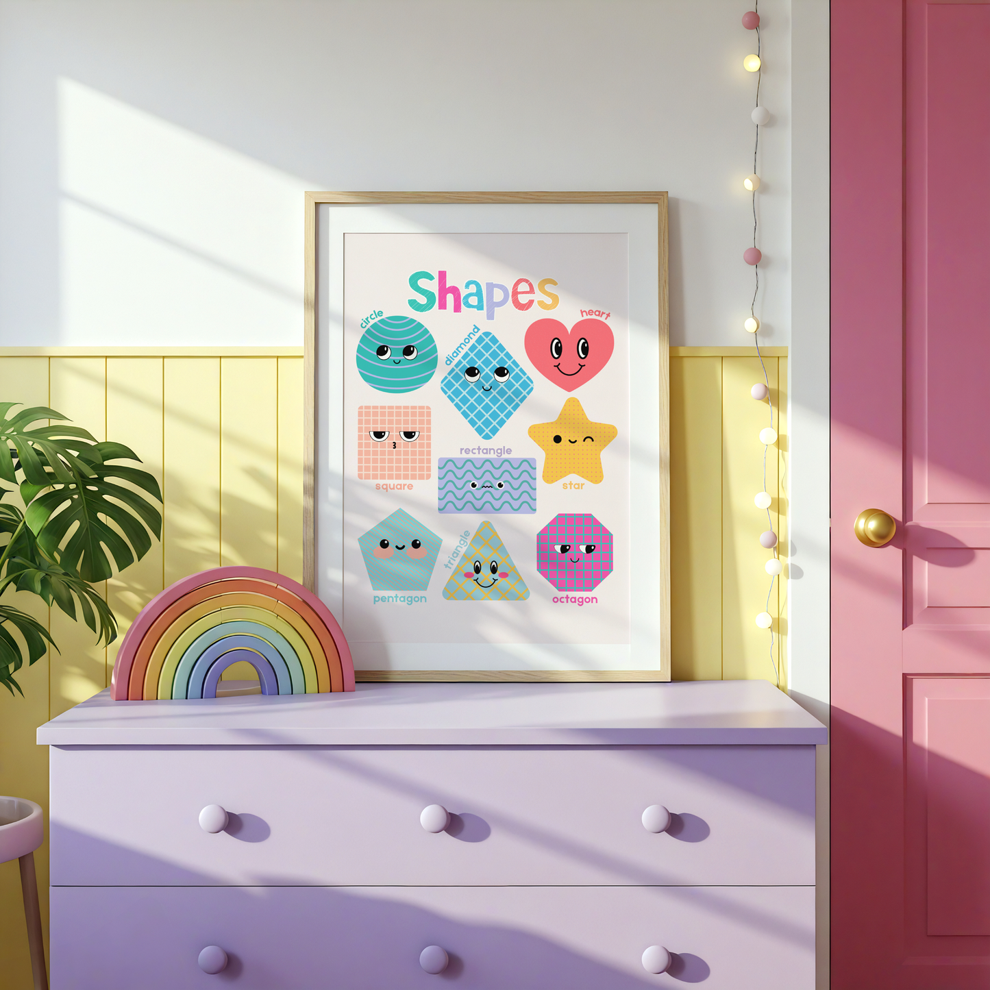 Shapes Poster Print