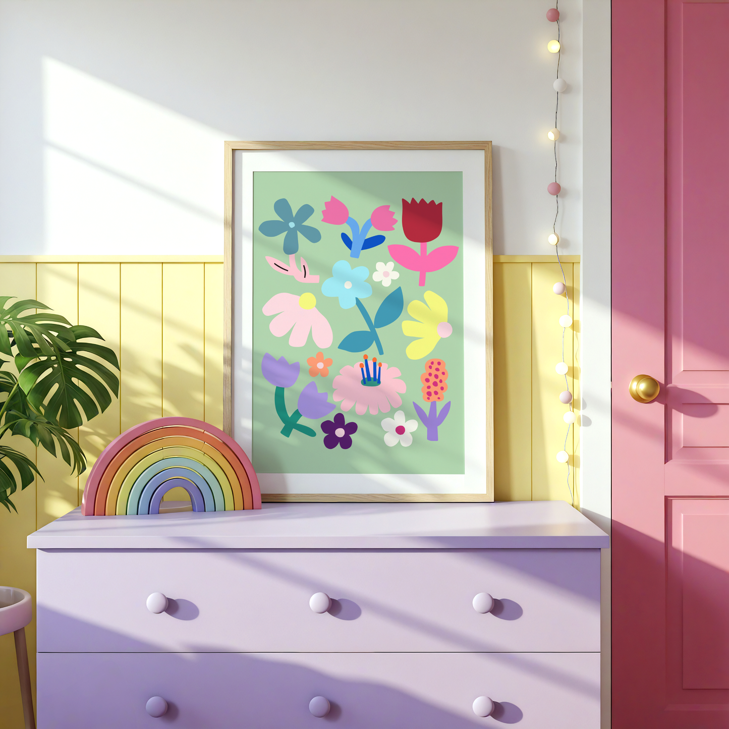Flower Garden 2 Poster Print