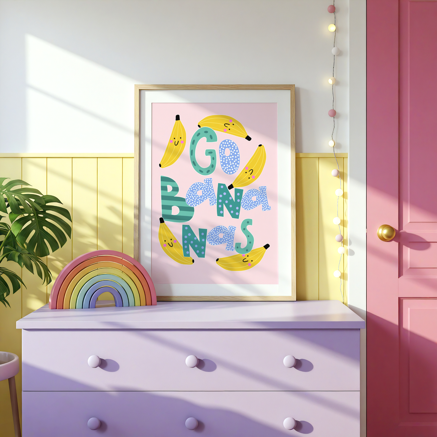 Go Bananas Poster Print