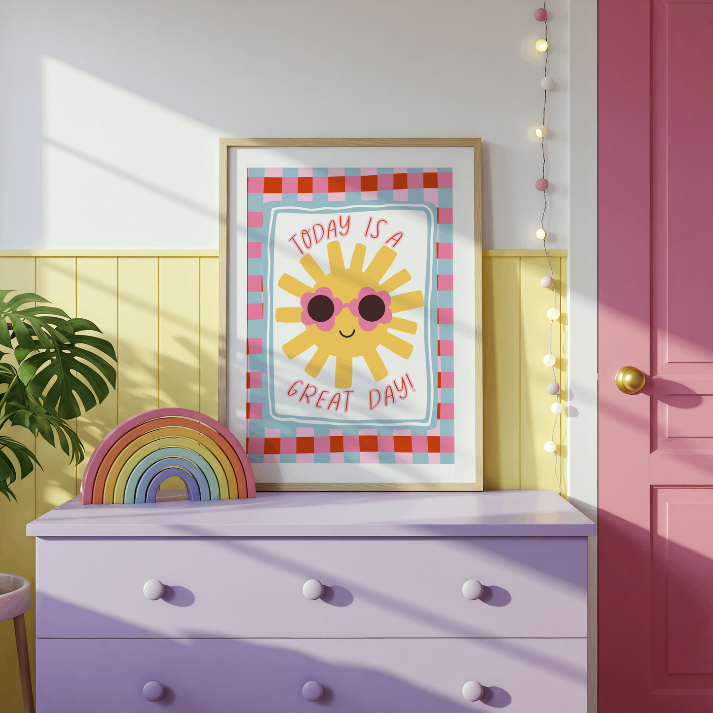 Today Is A Great Day Poster Print