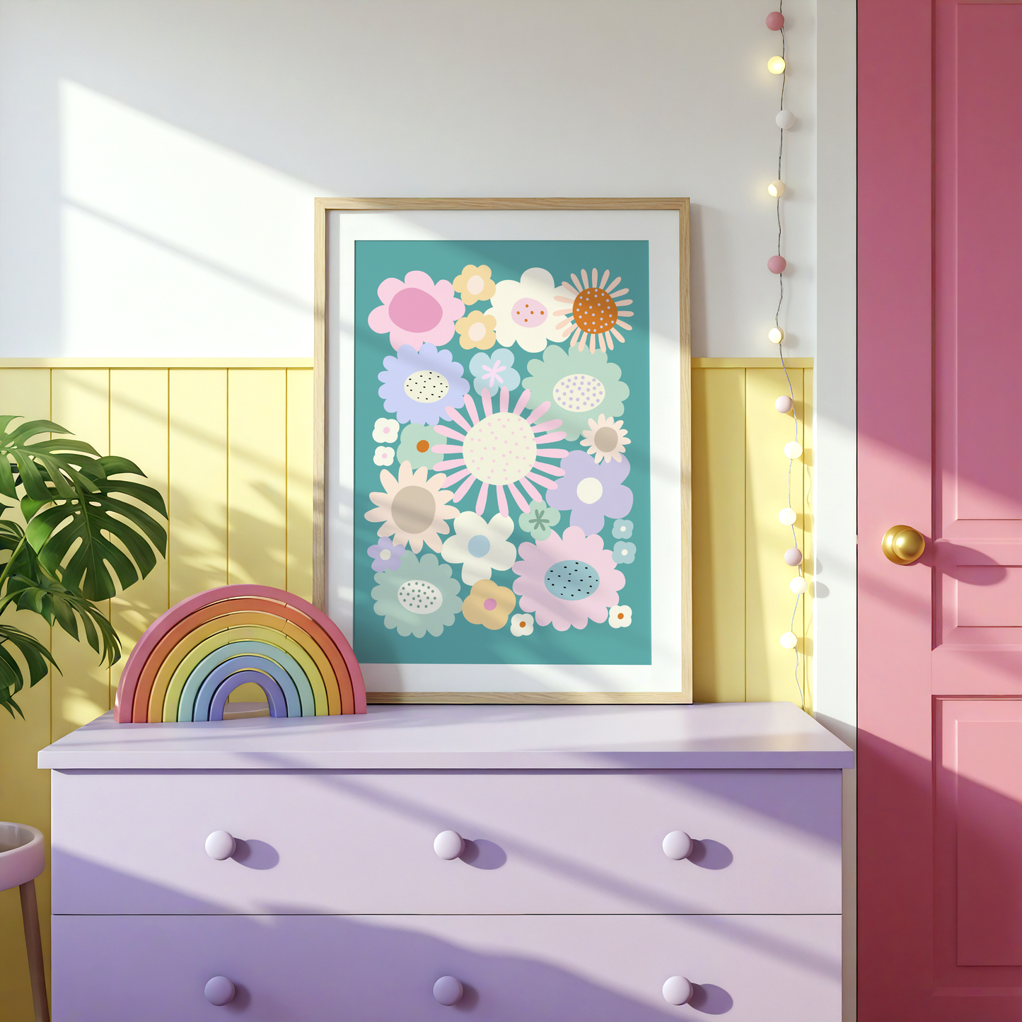 Flower Garden 4 Poster Print