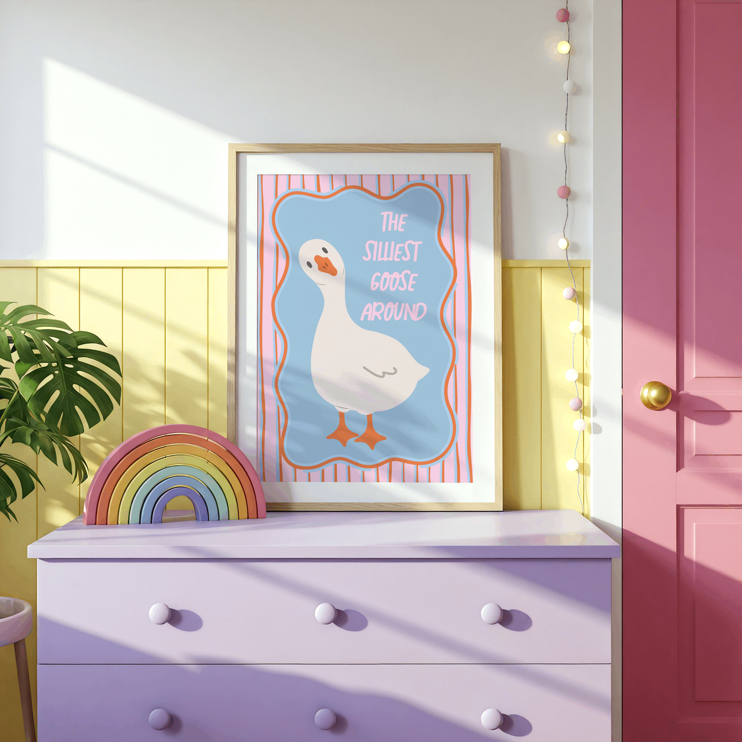 The Silliest Goose Around Poster Print