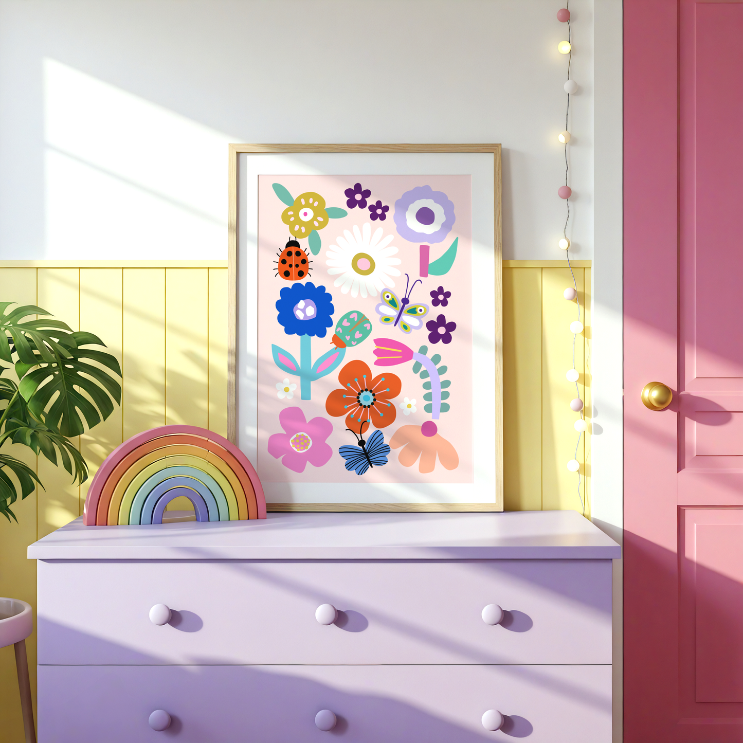 Flower Garden 3 Poster Print