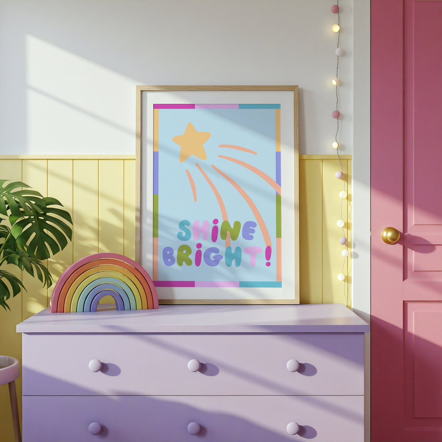 Shine Bright Poster Print