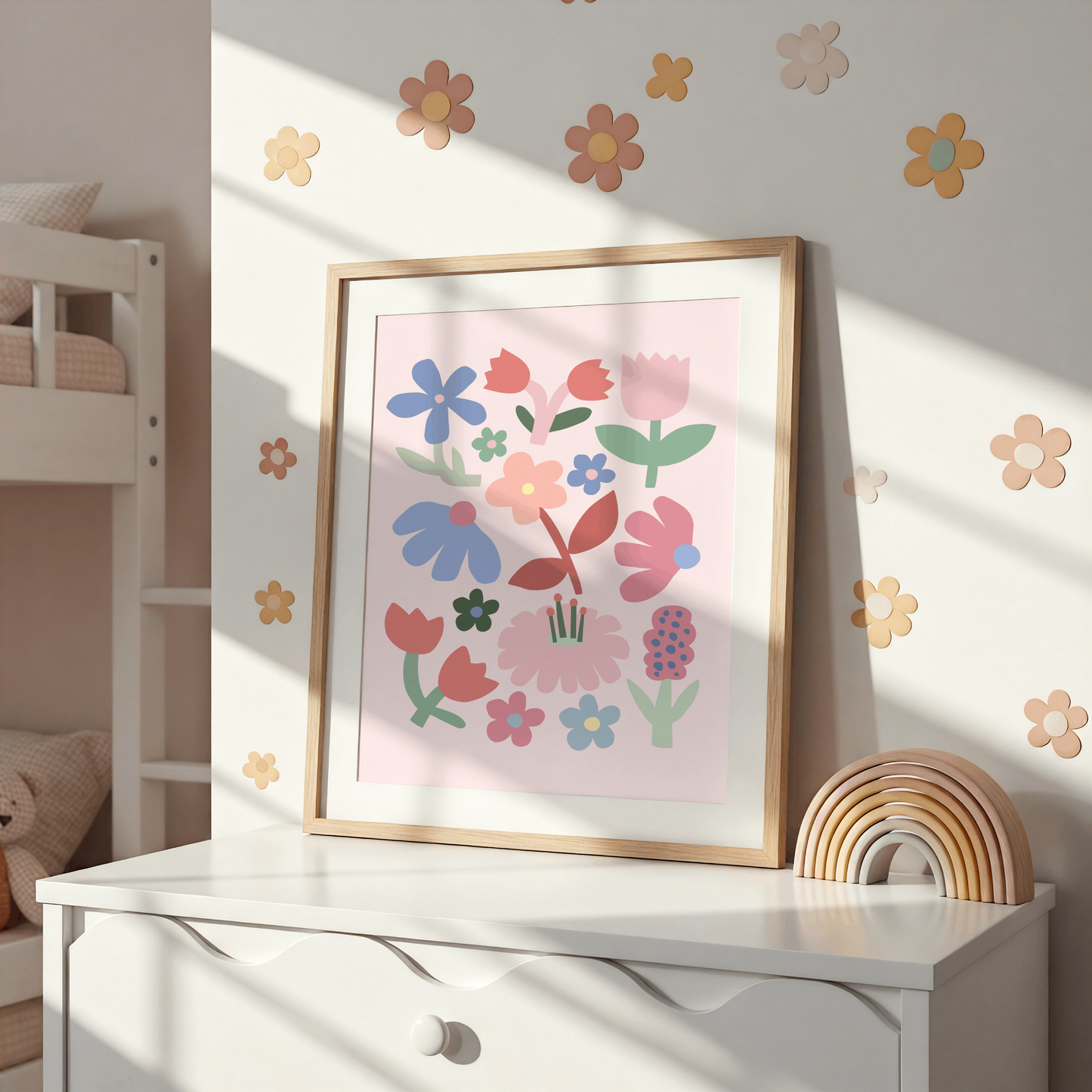 Flower Garden 4 Poster Print
