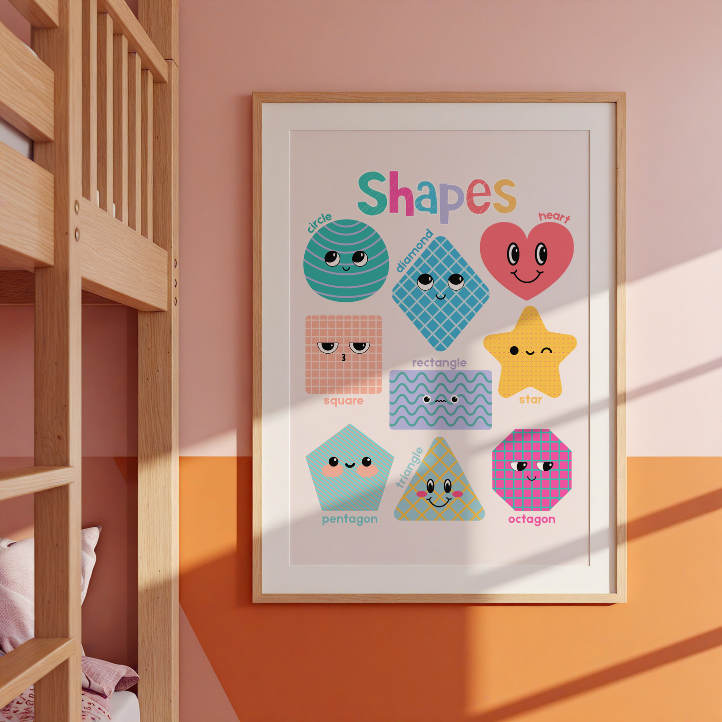 Shapes Poster Print