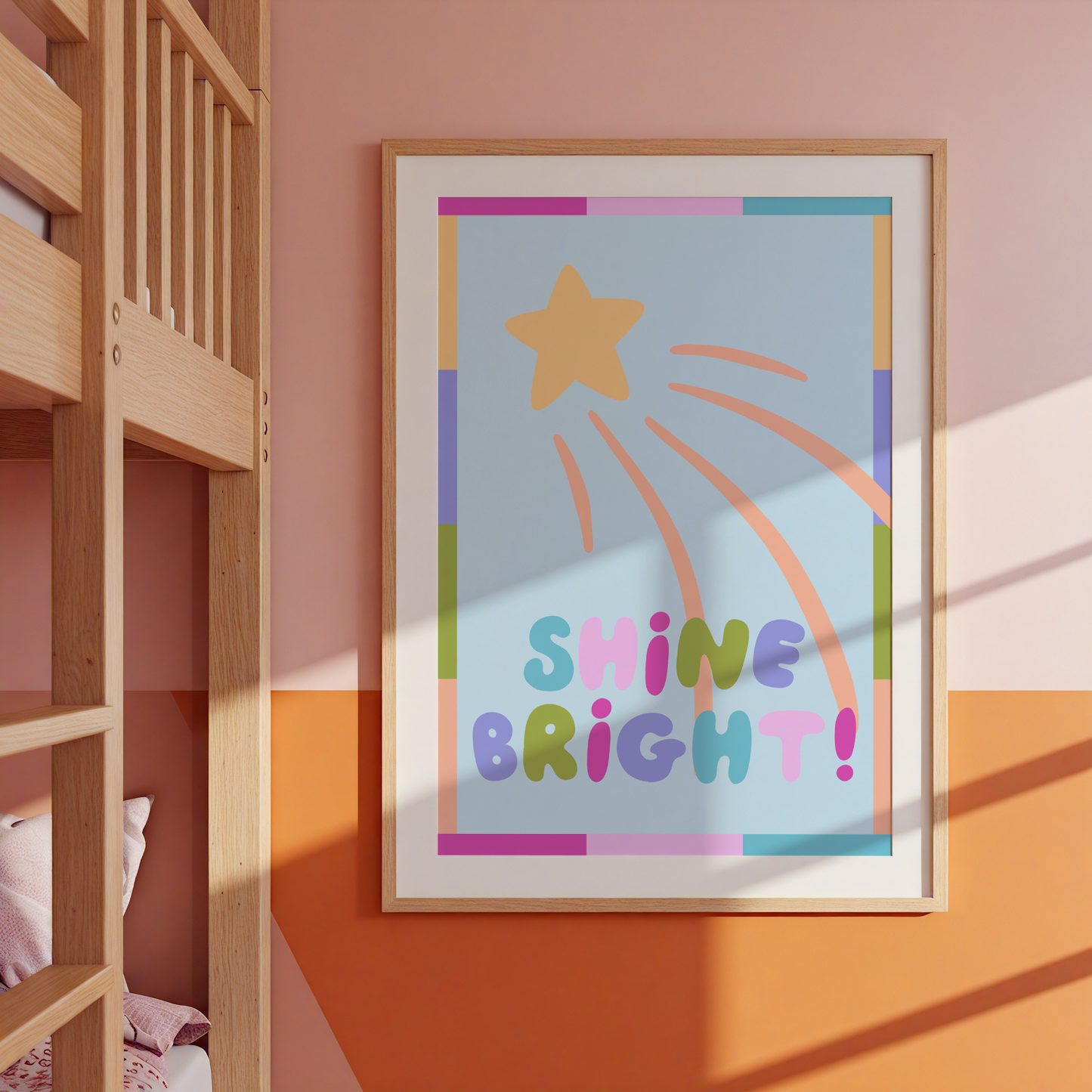 Shine Bright Poster Print