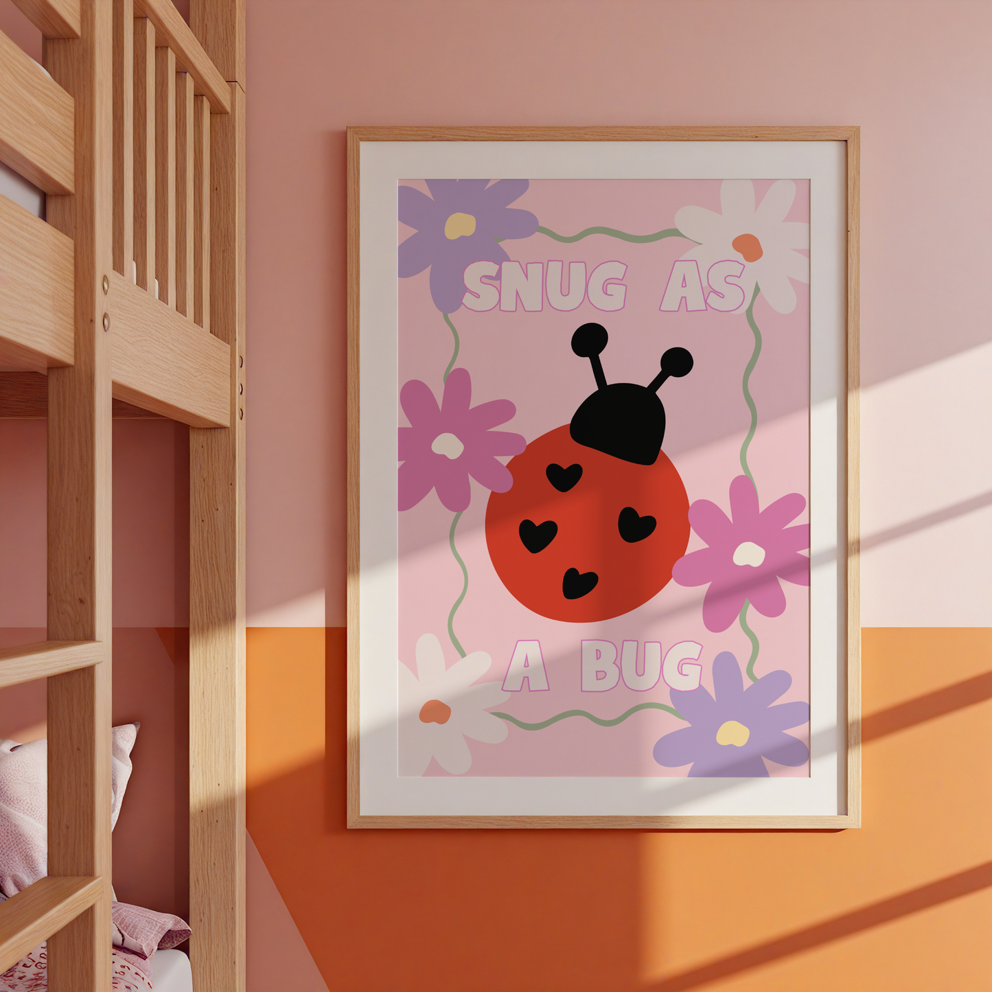 Snug As A Bug Poster Print
