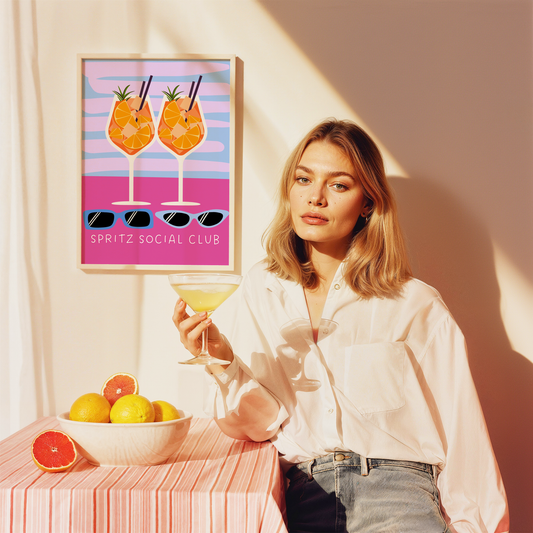 Spritz Social Club Print